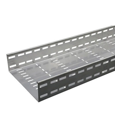 quality  Lightweight  Perforated Metal Cable Tray Galvanized Steel Cable Tray Customized factory
