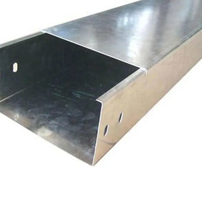 Smooth Edge Fire Resistant Cable Tray Corrosion Resist Galvanized Cable