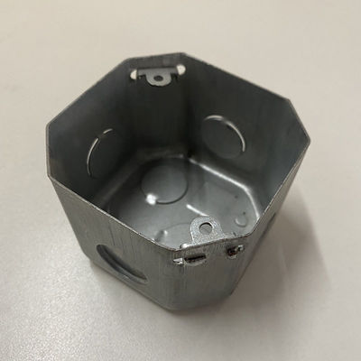 Silver Waterproof Cast Iron Electrical Junction Box Metal Terminal Box Customized