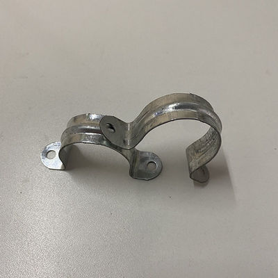 Antirust Fixed Zinc Galvanised Pipe Saddle Clamps U Shaped Pipe Clamp