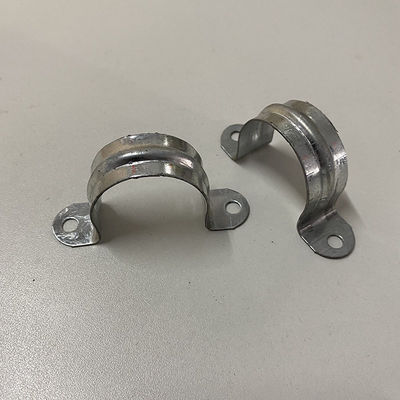 Antirust Fixed Zinc Galvanised Pipe Saddle Clamps U Shaped Pipe Clamp