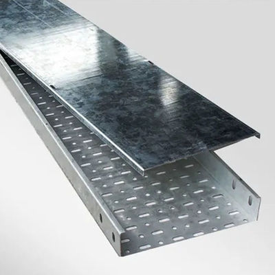 Hot Dip Galvanized Metal Cable Tray Protection Industrial Metal Cable Trunking