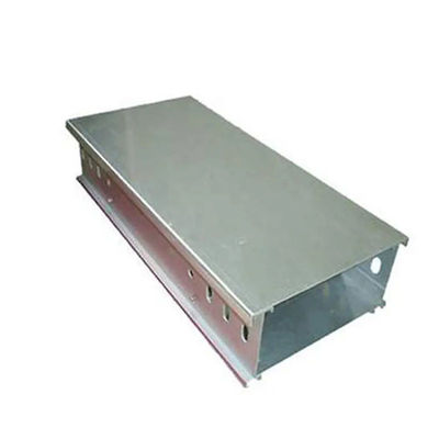 Smooth Edge Fire Resistant Cable Tray Corrosion Resist Galvanized Cable Trunking