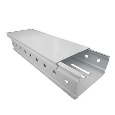 Custom Size Metal Cable Tray Hot Dip Galvanised Trunking Light Weight