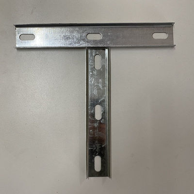 Smooth Surface Cable Tray Fittings Bridge Cross Arm 1.5mm Thickness