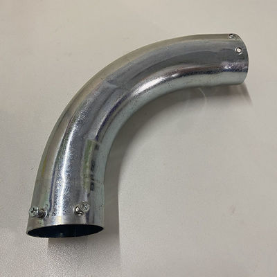 High Rigidity Metal Conduit Accessories Customized Emt Conduit Elbow