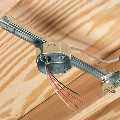 Sturdy 1.0mm-1.6mm Metal Conduit Junction Box Electrical Cable Junction Box
