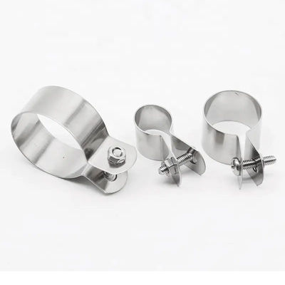 Non Rusting  2 Hole Galvanized Pipe Strap Clamp Electrical Pipe Hangers OEM
