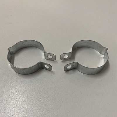Strong Fastening Smooth Surface Galvanized Pipe Clamp Rust Resistance