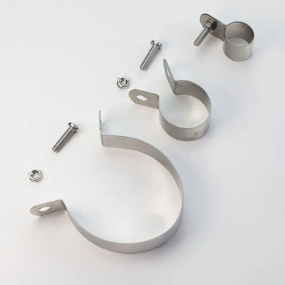 Customized Galvanized Pipe Clamp Hardware Tools Corrosion Resistance