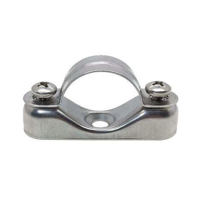 SS304 Conduit Pipe Saddle 20mm Metal Saddles High Corrosion Resistance