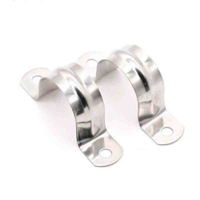 Customizable Stainless Steel Saddle Clips