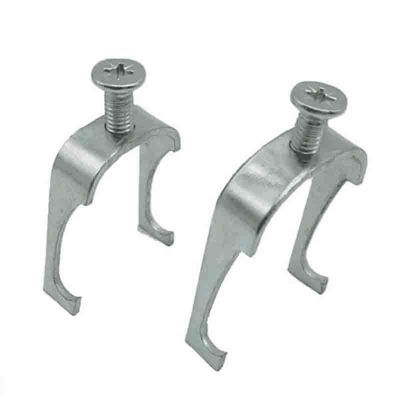 Double Hook Widened Strut Channel Clamps Conduit Wire Clamp Customizable