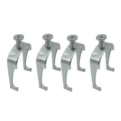 Wear Resisting Rigid Strut Straps Metal Pipe Clamp With Screw