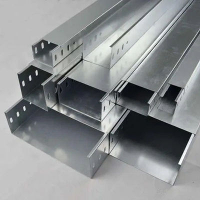 Flame Retardant Trough Type Metal Cable Tray Excellence Performance
