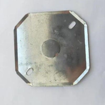 Electrical Square Metal Junction Box Cover Plate Stainless Steel Fireproof