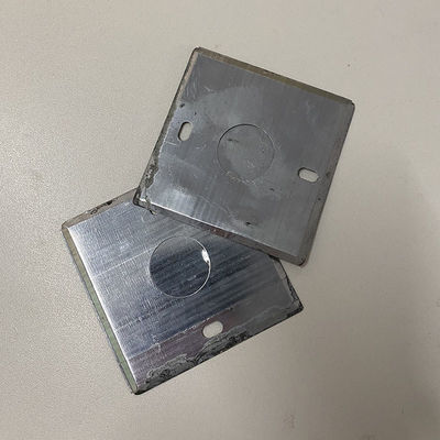 Bending Galvanized Steel Cover Plate Junction Box Durable Metal Materials